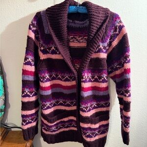 Cozy Multicolor Knit Sweater
